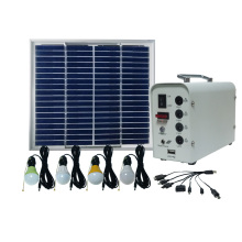 Panneau solaire de poly 20W pour de petites ampoules du système à la maison 5W